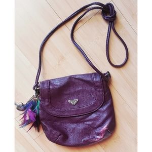Roxy crossbody purple bag